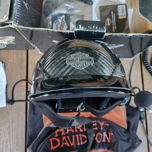 Harley-Davidson Black Motorcycle Helmet